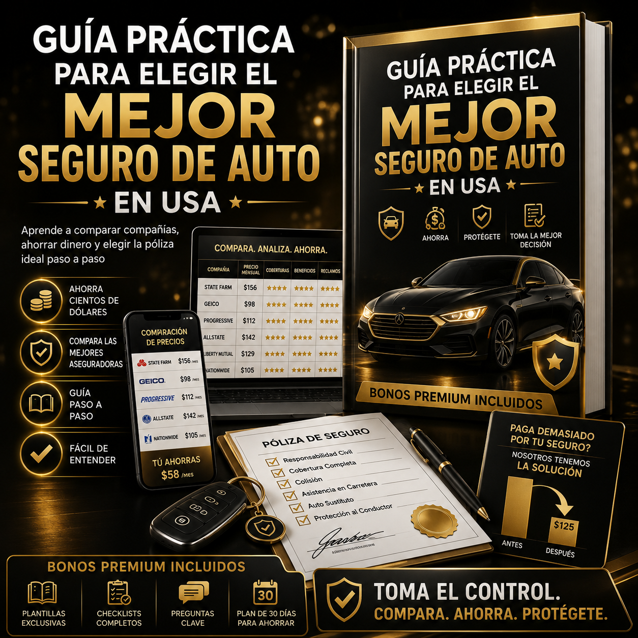 Guía Práctica Para Elegir El Mejor Seguro De Auto En USA